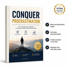 Load image into Gallery viewer, Conquer Procrastination (Ebook)