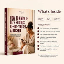 Load image into Gallery viewer, How to Know He's Serious Before You Get Attached (Digital Book)