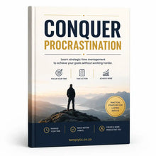 Load image into Gallery viewer, Conquer  Procrastination (Ebook)
