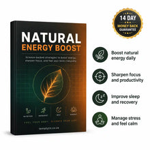 Load image into Gallery viewer, Natural Energy Boost (Ebook)
