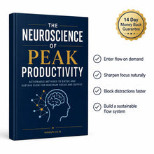 Load image into Gallery viewer, The Neuroscience of Peak Productivity (Ebook)
